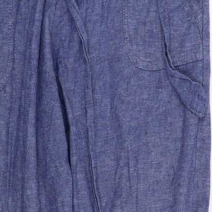 F&F Womens Blue   Trousers  Size 16 L27 in