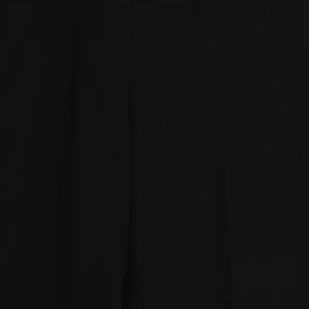M&S Womens Black   Trousers  Size 16 L26 in