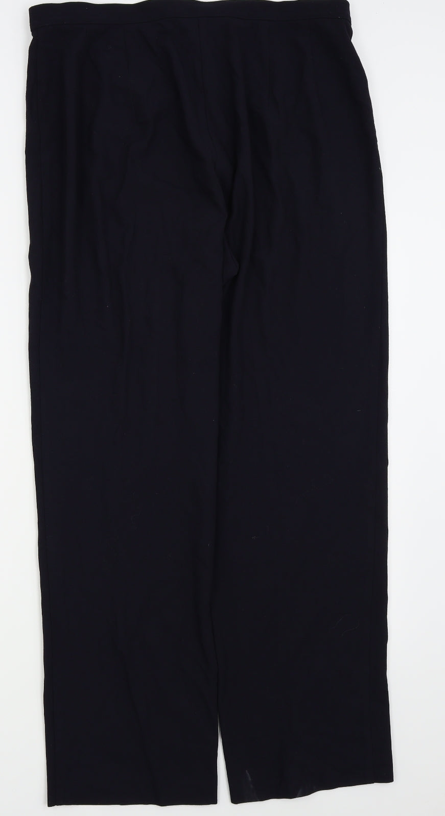 M&S Womens Blue   Trousers  Size 18 L27 in