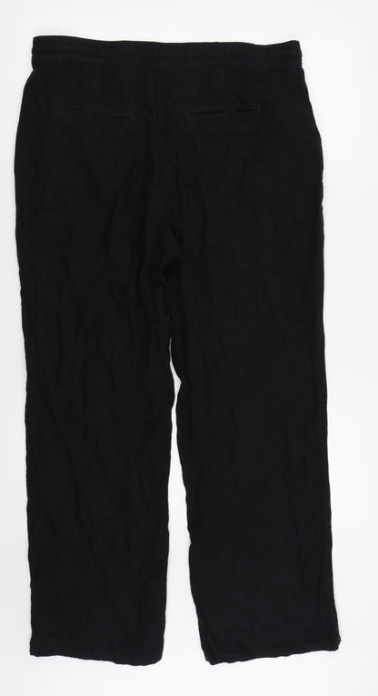 Womens UK Size 14 NEXT Regular Fit  Black Trousers