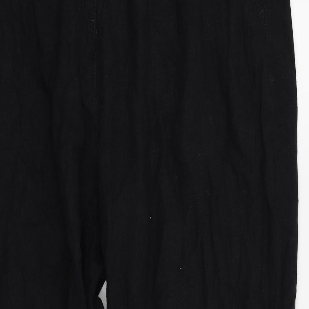 Womens UK Size 14 NEXT Regular Fit  Black Trousers