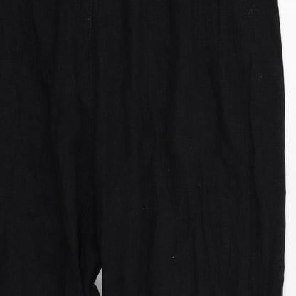 Womens UK Size 14 NEXT Regular Fit  Black Trousers