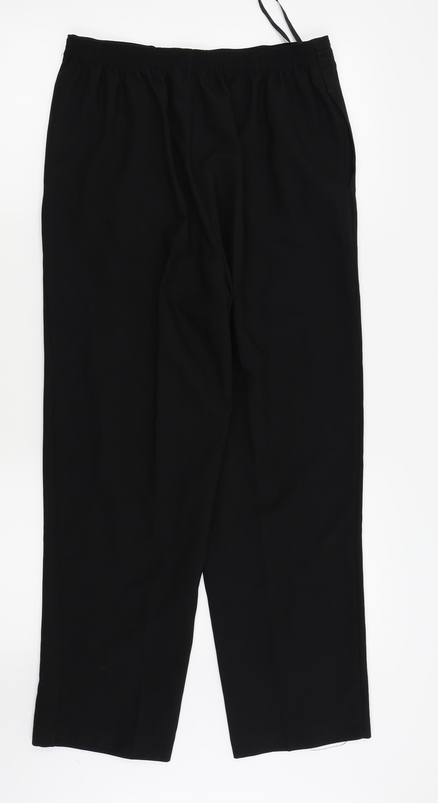 bm collection Womens Black   Trousers  Size 10 L25 in