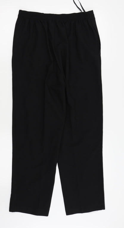 bm collection Womens Black   Trousers  Size 10 L25 in