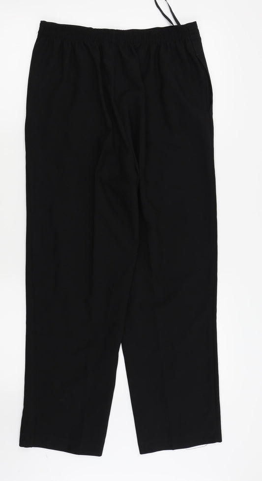 bm collection Womens Black   Trousers  Size 10 L25 in