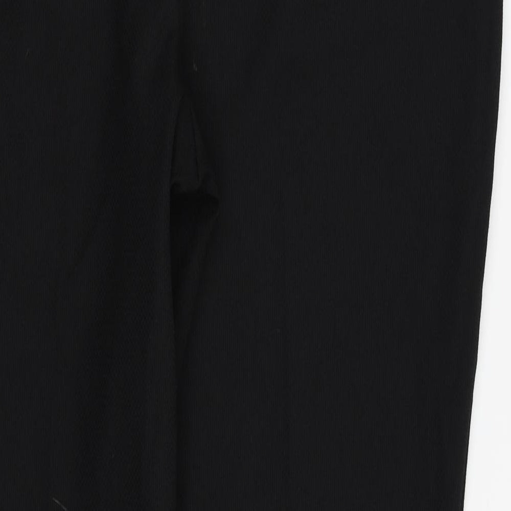 Womens UK Size 12 Dorothy Perkins Regular Fit  Black Trousers