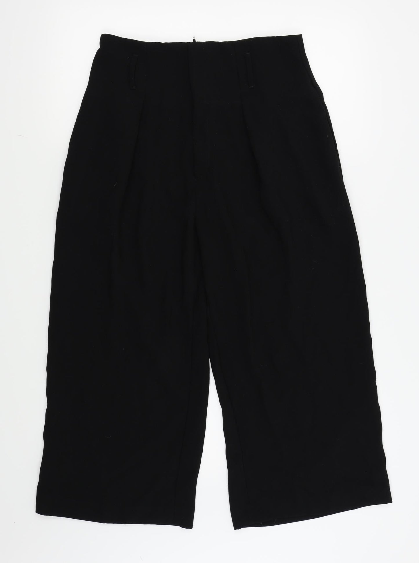 River Island Womens Black   Capri Trousers Size 12 L21 in