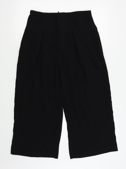 River Island Womens Black   Capri Trousers Size 12 L21 in