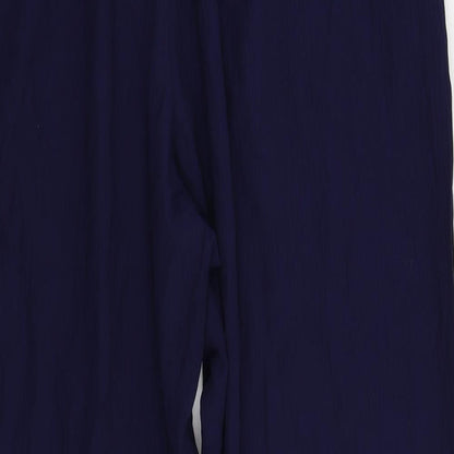 Womens UK Size 30 in Classics Regular Fit  Blue Trousers