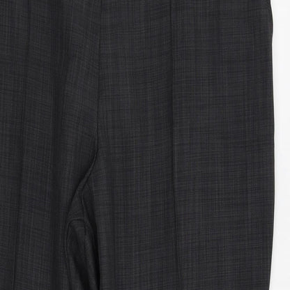 M&S Womens Grey   Trousers  Size 16 L25 in