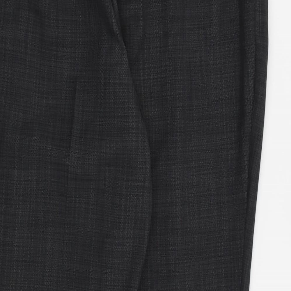 M&S Womens Grey   Trousers  Size 16 L25 in