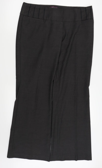 NEXT Womens Grey   Trousers  Size 14 L29 in