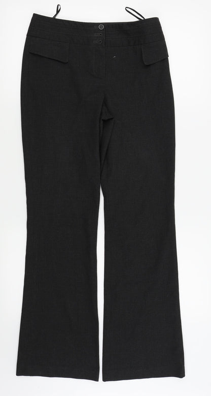 Womens UK Size 6 NEXT Regular Fit  Grey Trousers