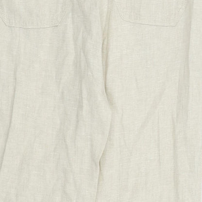 F&F Womens Beige   Trousers  Size 14 L24 in