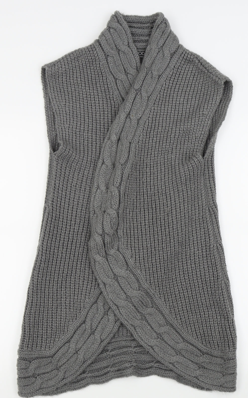 Asda George Womens Grey   Cardigan Jumper Size 10