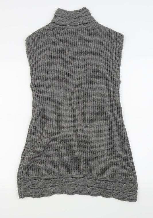 Asda George Womens Grey   Cardigan Jumper Size 10