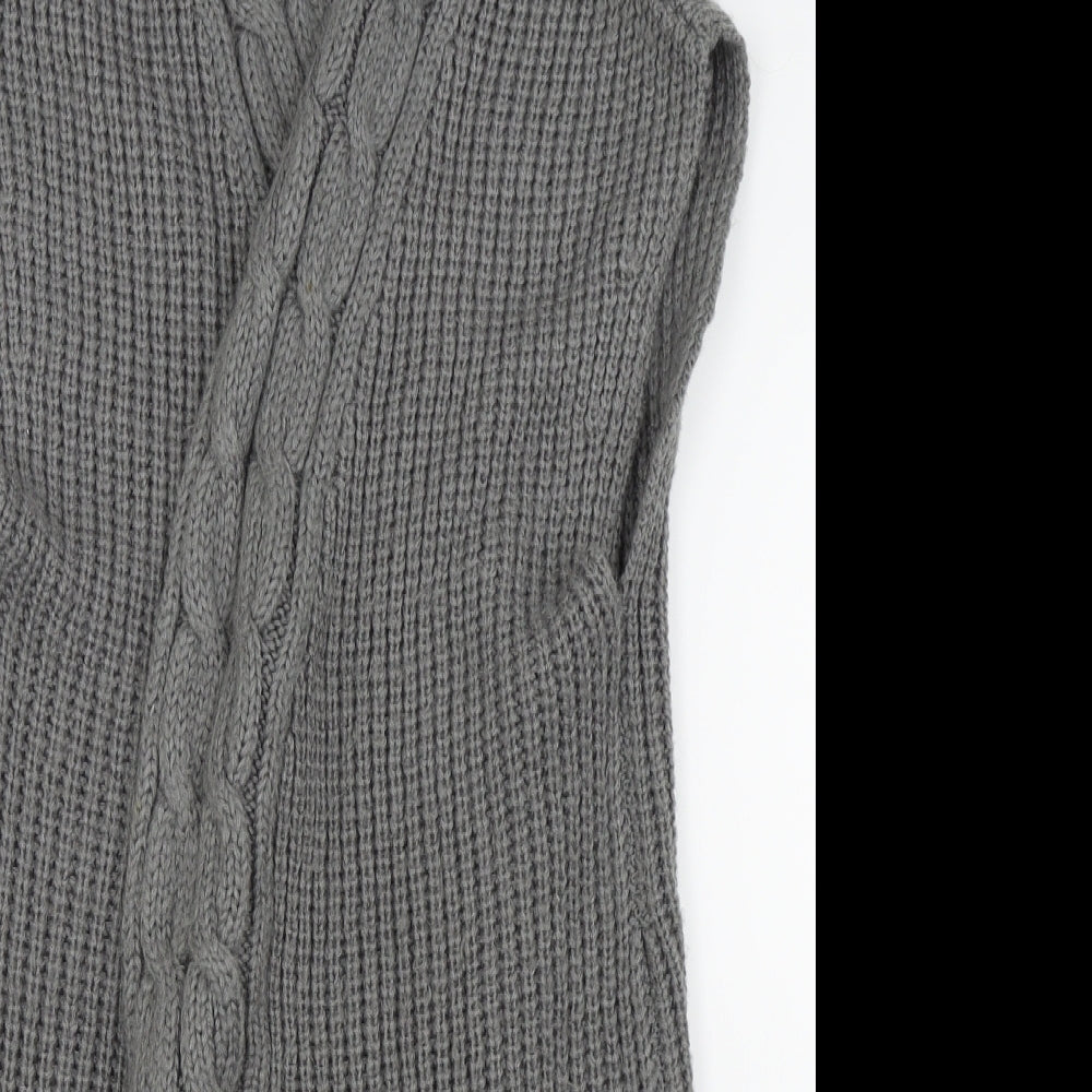 Asda George Womens Grey   Cardigan Jumper Size 10