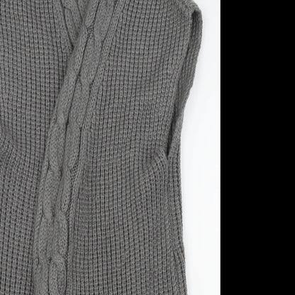 Asda George Womens Grey   Cardigan Jumper Size 10