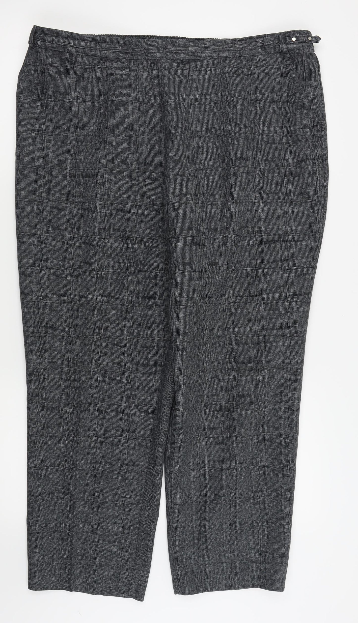 Womens UK Size 34 in Preworn Regular Fit  Grey Trousers