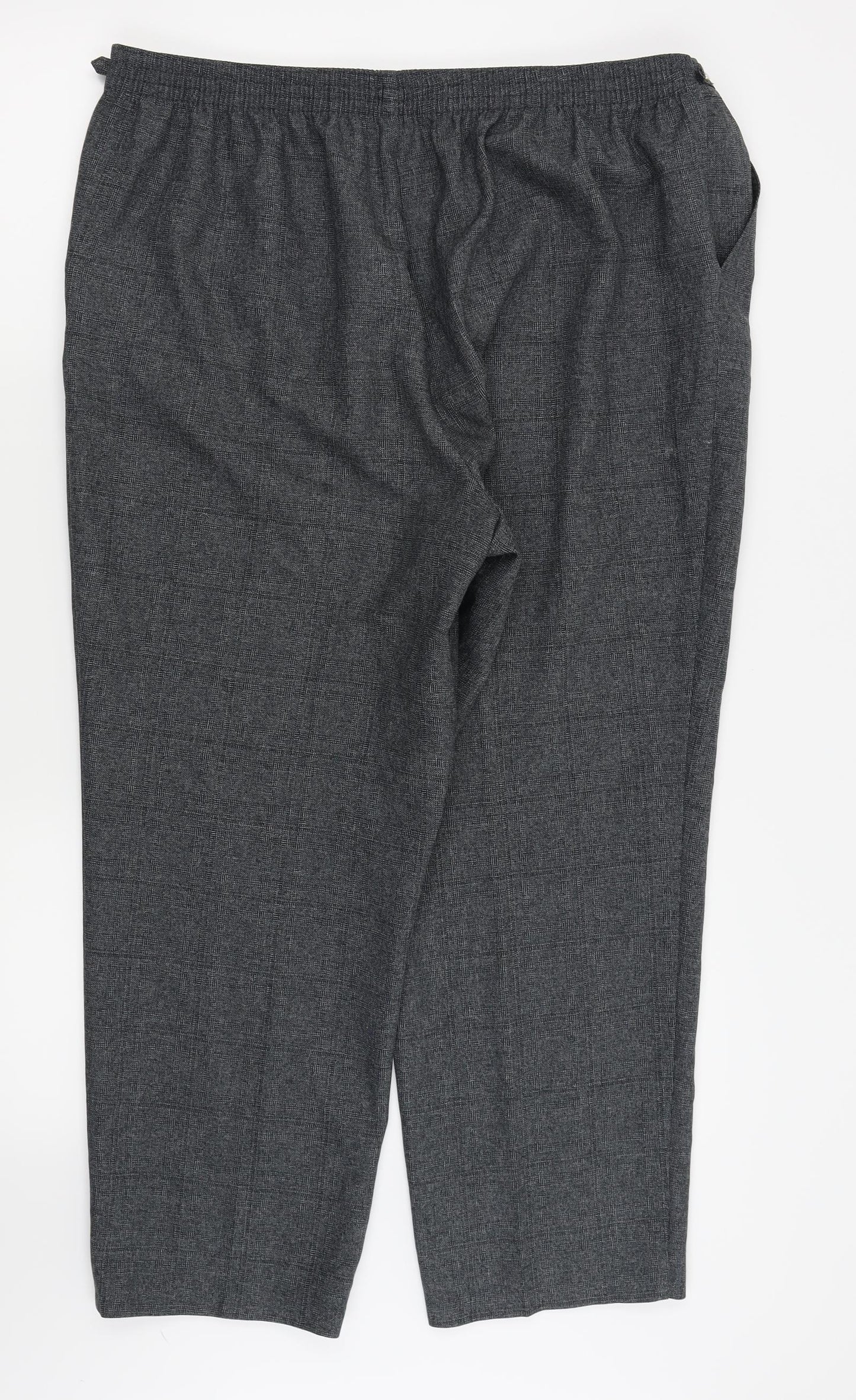 Womens UK Size 34 in Preworn Regular Fit  Grey Trousers