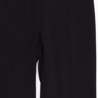 M&Co Womens Purple   Trousers  Size 12 L27.5 in