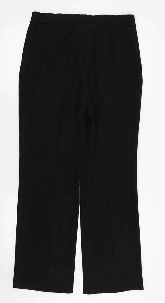 MAGI Womens Black   Trousers  Size 14 L28 in