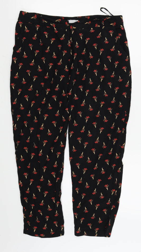 Womens UK Size 12 REDHERRING Regular Fit  Black Trousers