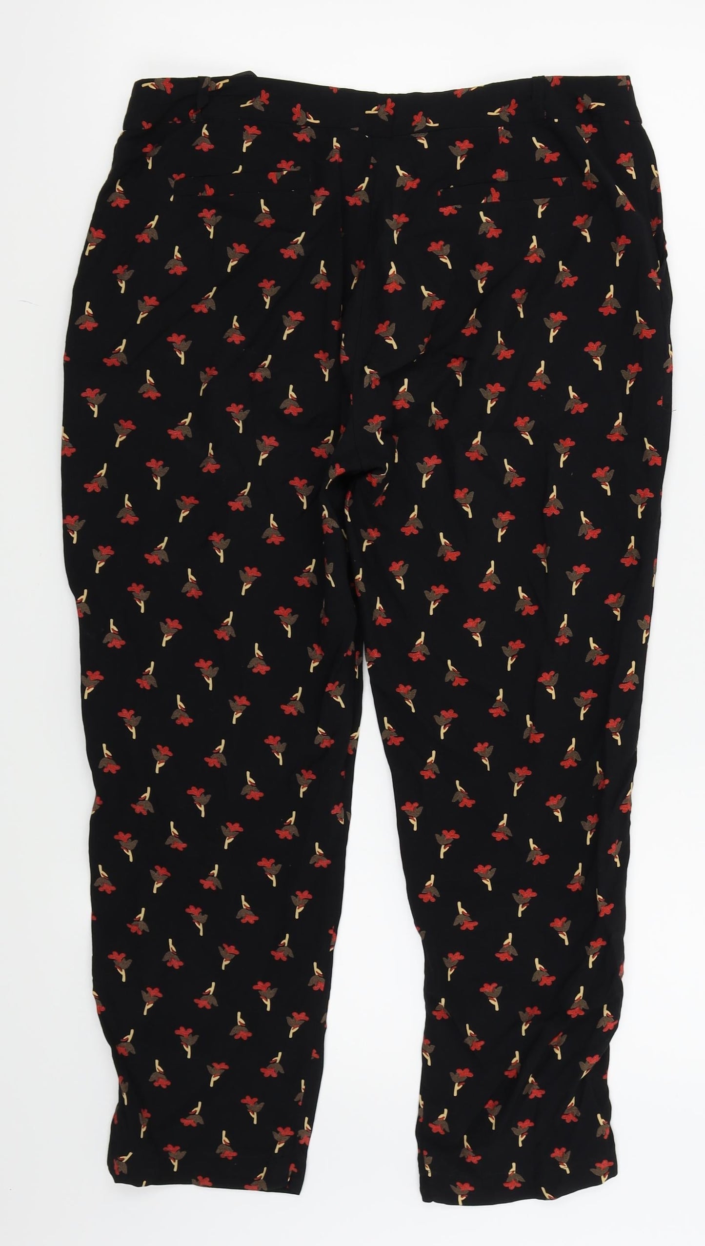 Womens UK Size 12 REDHERRING Regular Fit  Black Trousers