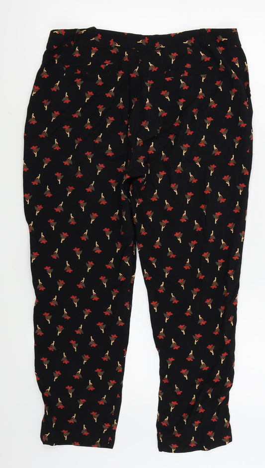 Womens UK Size 12 REDHERRING Regular Fit  Black Trousers