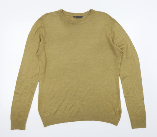 Cedar Wood State Mens Beige   Pullover Jumper Size L