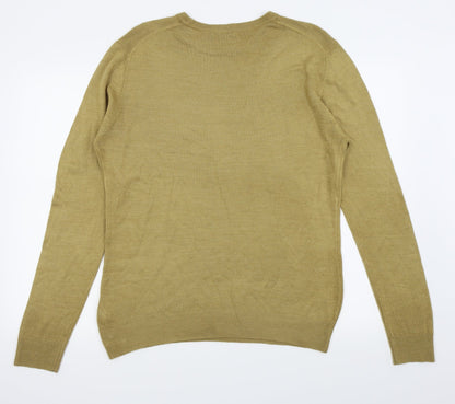 Cedar Wood State Mens Beige   Pullover Jumper Size L