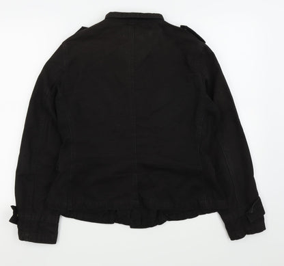 Womens UK Size 16 Preworn Black Jacket