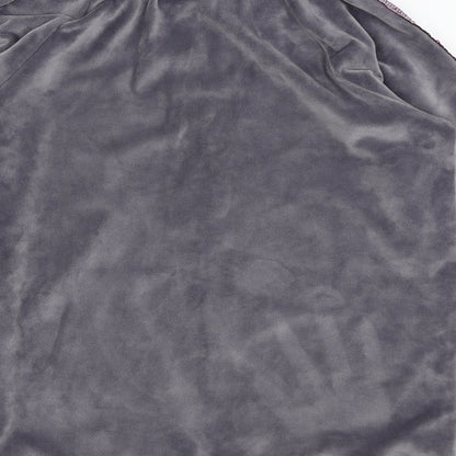 Asda George Girls Grey Solid  Top Pyjama Top Size 11-12 Years