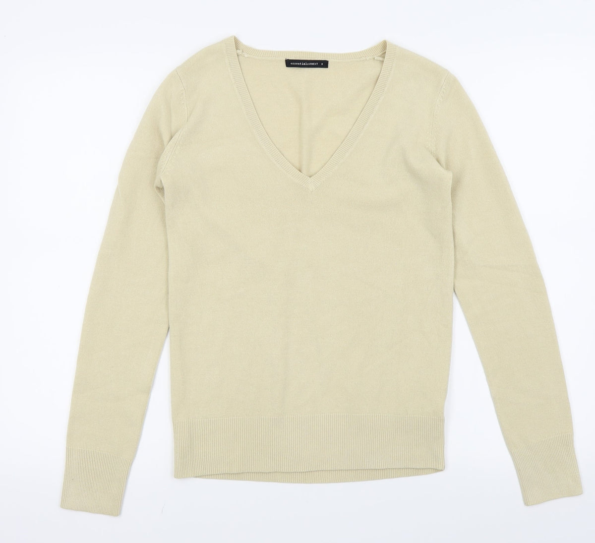 Next  Womens Beige   Pullover Jumper Size 8