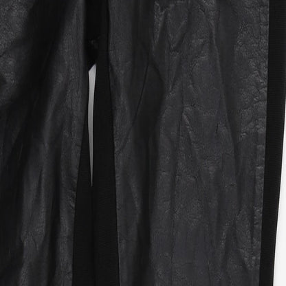 Womens UK Size 12 H&M Regular Fit  Black Trousers