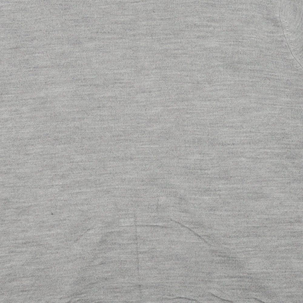 Asda George Mens Grey   Cardigan Jumper Size L