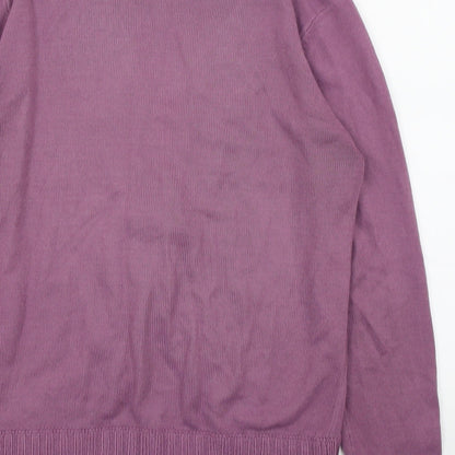 Asda George Womens Purple   Cardigan Jumper Size 10