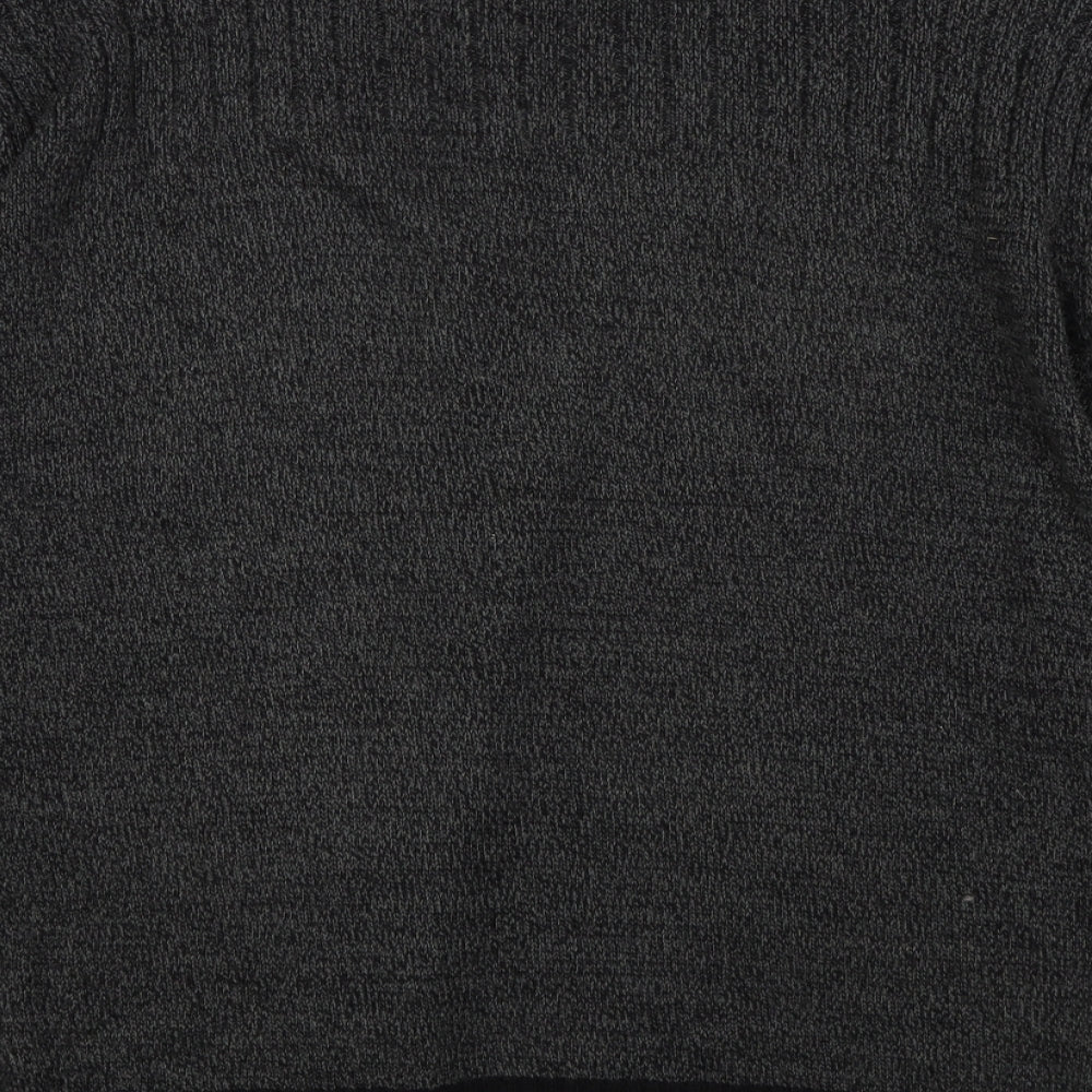 Kingston Mens Black   Full Zip Jumper Size XL