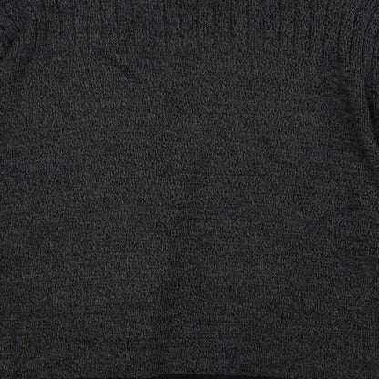 Kingston Mens Black   Full Zip Jumper Size XL