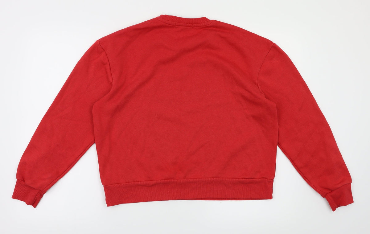 Primark Womens Red   Pullover Hoodie Size XS