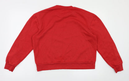Primark Womens Red   Pullover Hoodie Size XS