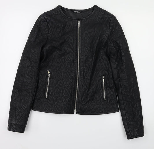 Womens UK Size 6 Select Black Jacket