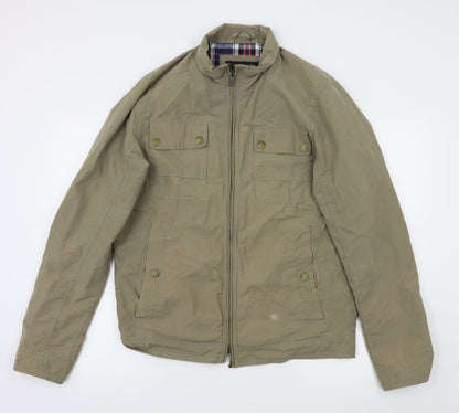 Mens UK Size S Trait Beige Jacket