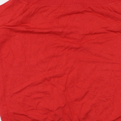 F&F Womens Red   Basic T-Shirt Size 16