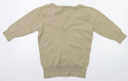 Primark Womens Beige   Basic T-Shirt Size 12