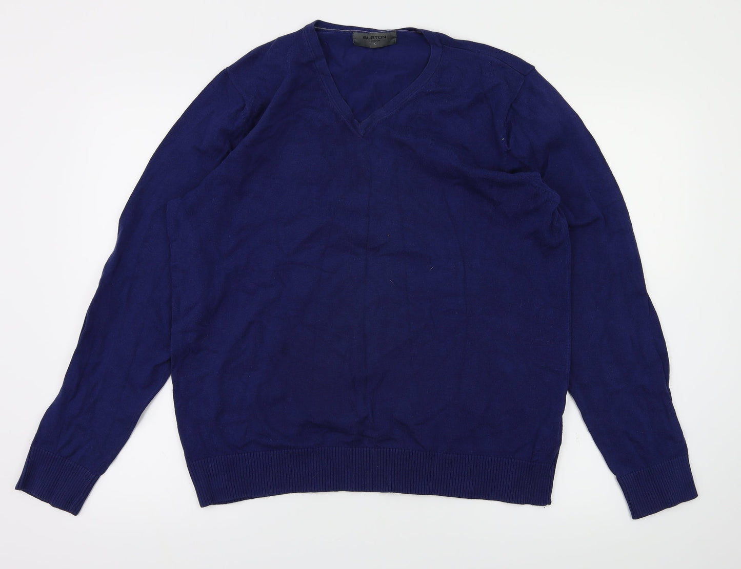 Mens UK Size L Burton Blue Pullover Sweatshirt