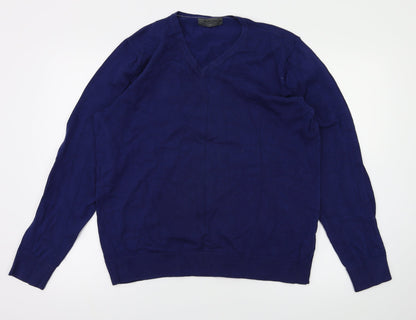 Mens UK Size L Burton Blue Pullover Sweatshirt