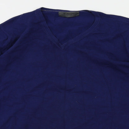 Mens UK Size L Burton Blue Pullover Sweatshirt