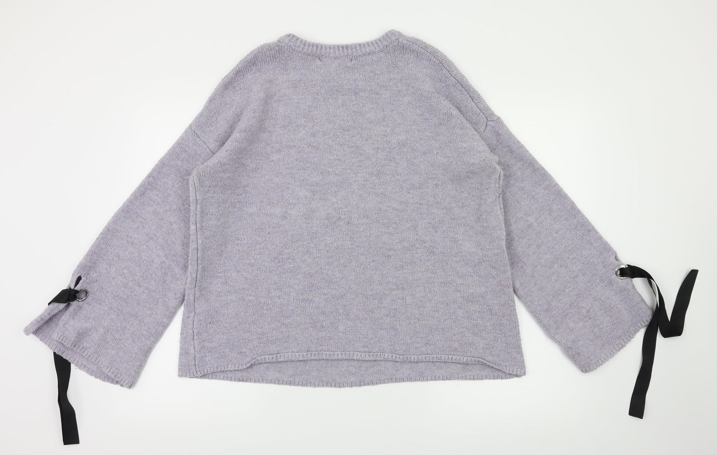 Primark Womens Purple   Pullover Jumper Size L