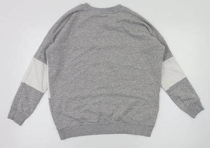 New Look Womens Grey   Pullover Hoodie Size 10
